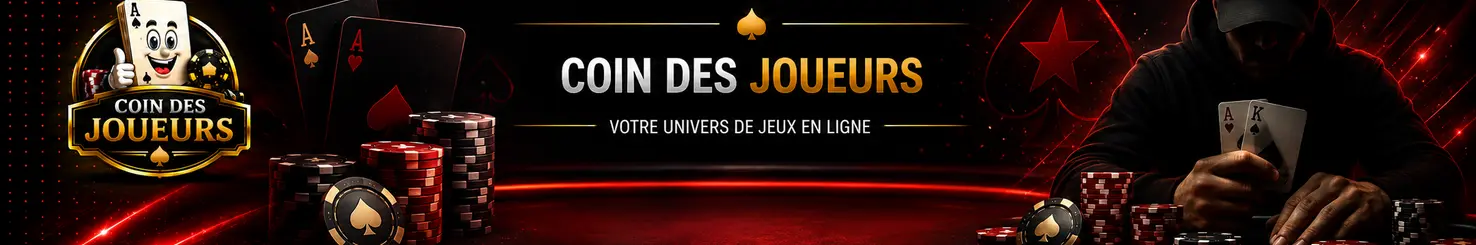 Coin des Joueurs : univers PokerStars, poker en ligne et bonus