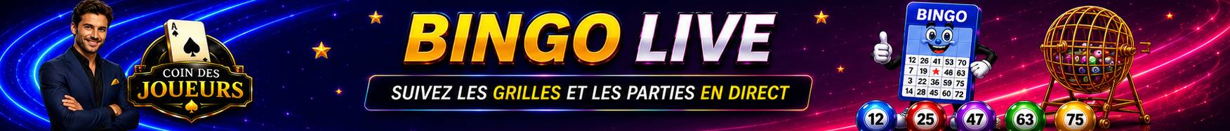 Bingo Live FDJ - Coin des Joueurs