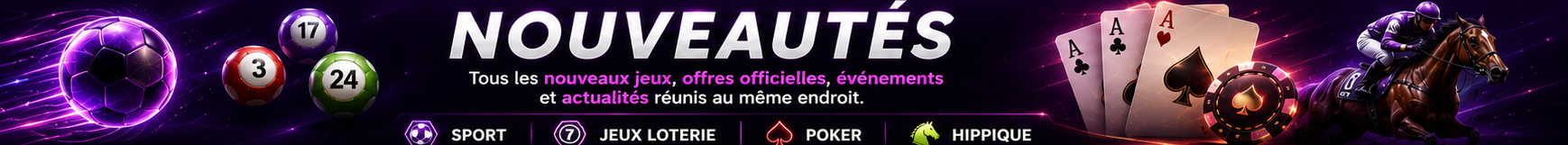 Actualités et nouveautés des jeux FDJ sur Coin des Joueurs