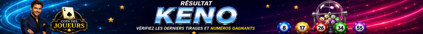 Résultat Keno Coin des Joueurs