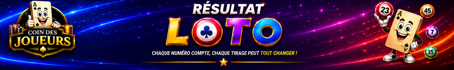 Résultat Loto Coin des Joueurs