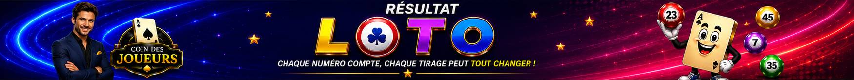 Résultat Loto Coin des Joueurs