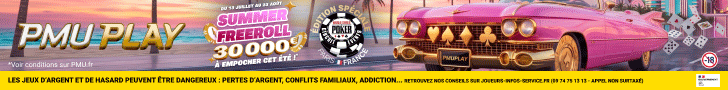 PMU PLAY Poker - offre partenaire